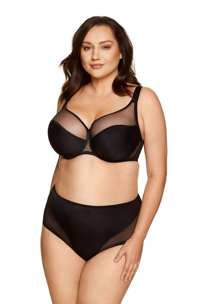 Half Padded Bra Zara Black