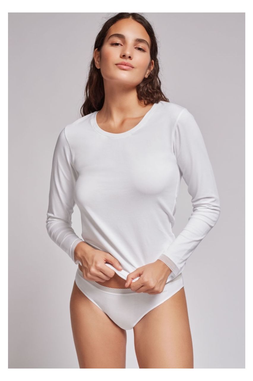 Organic Modal Long Sleeved Top Undies