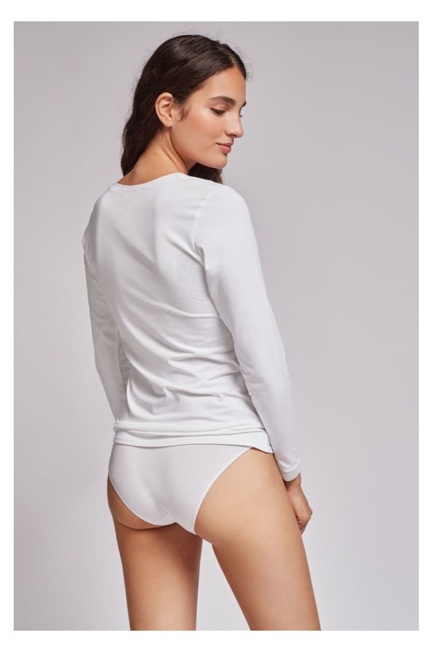 Organic Modal Long Sleeved Top Undies