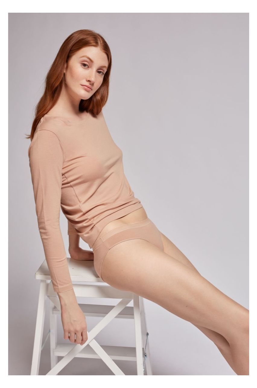 Organic Modal Long Sleeved Top Undies