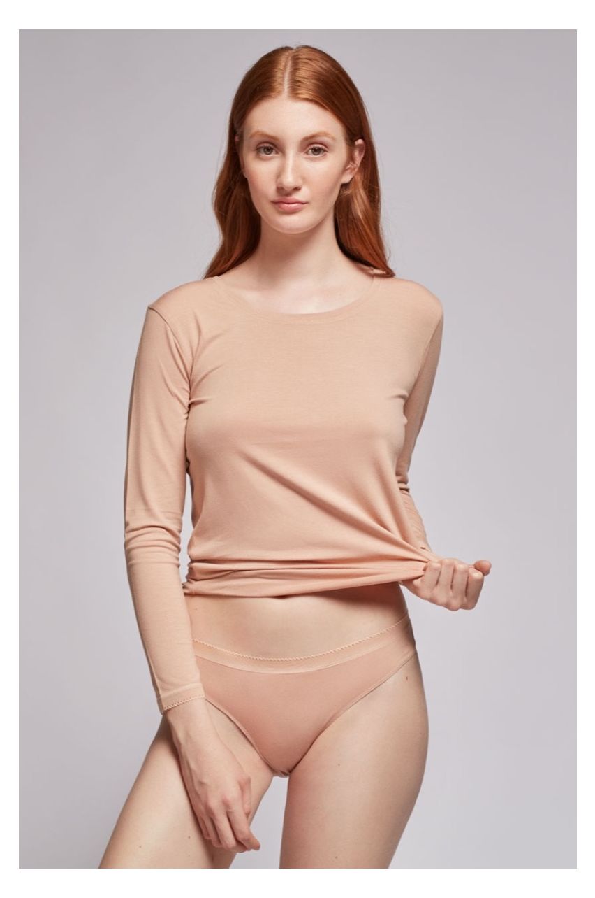 Organic Modal Long Sleeved Top Undies