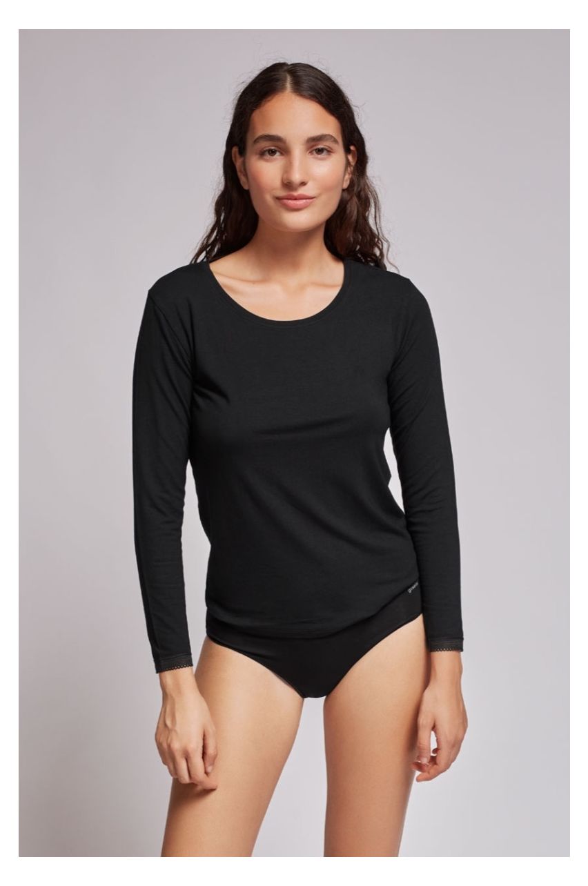 Organic Modal Long Sleeved Top Undies