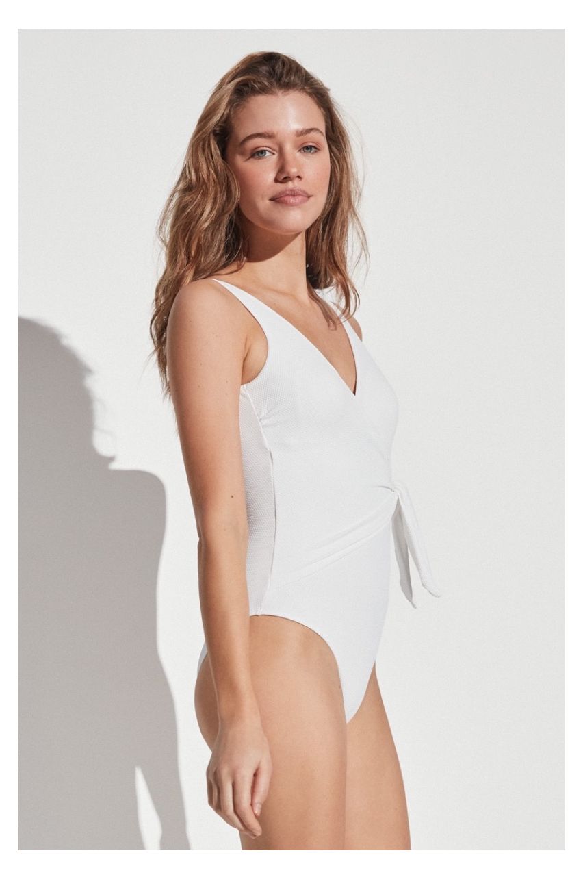 Stylish White Swimsuit Magnolio 