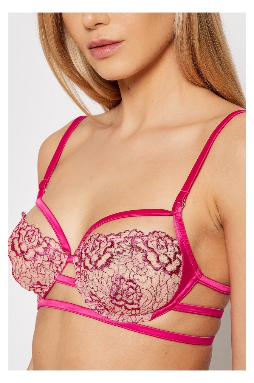 Soft Balconette  Bra Aleesha Lava Pink