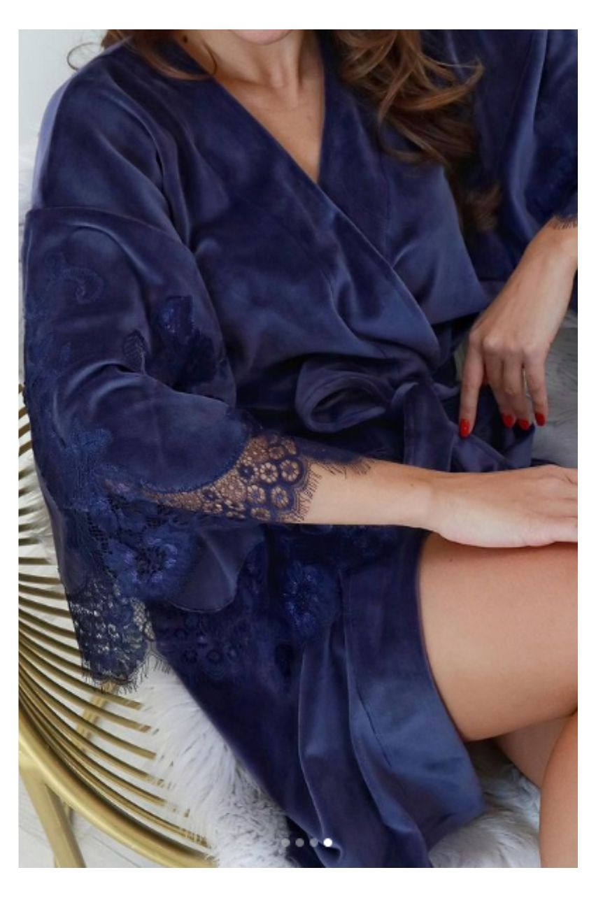 Luxurious Dressing Gown Dubai Navy