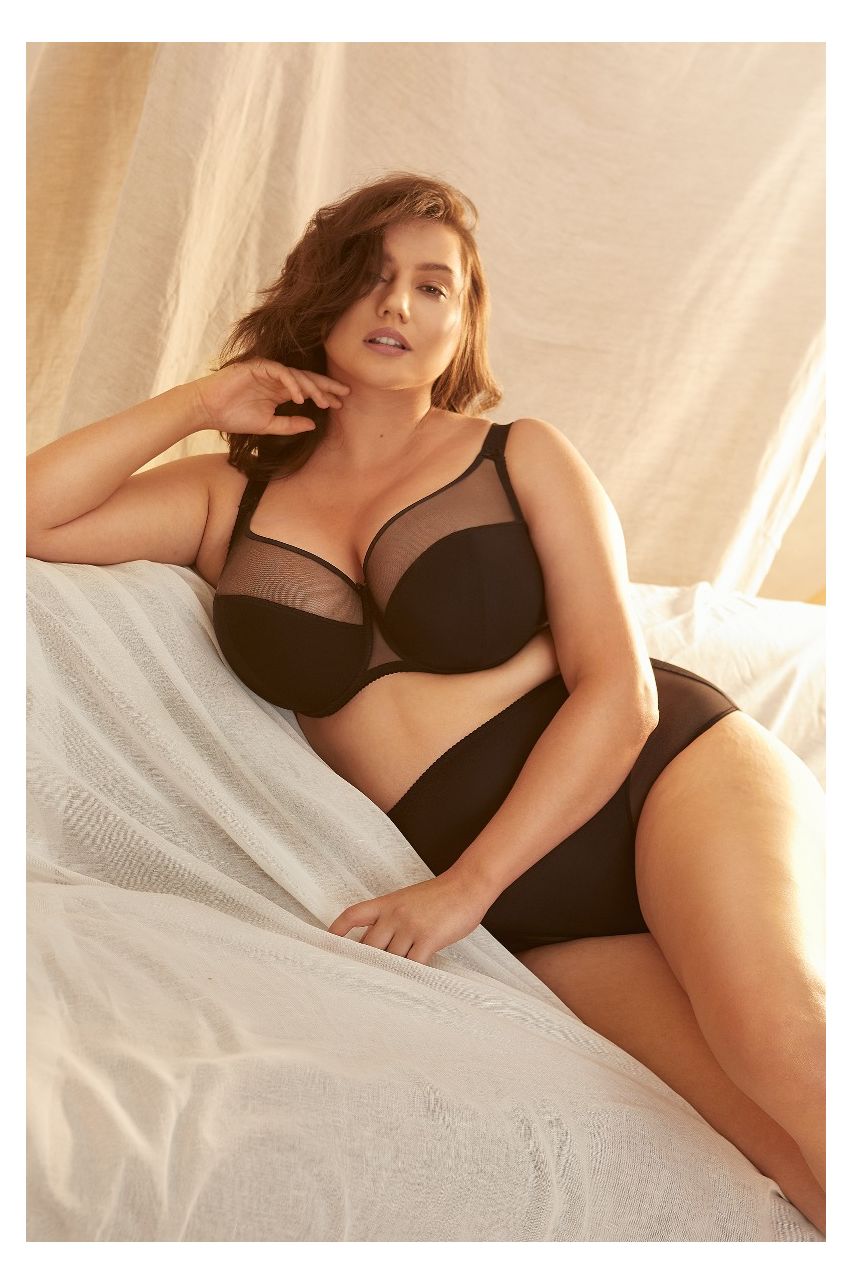 Half Padded Bra Zara Black