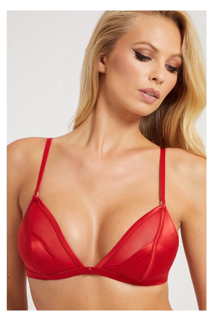 Soft cup bra NUANCE - THE FEEL GOOD scarlet red - red