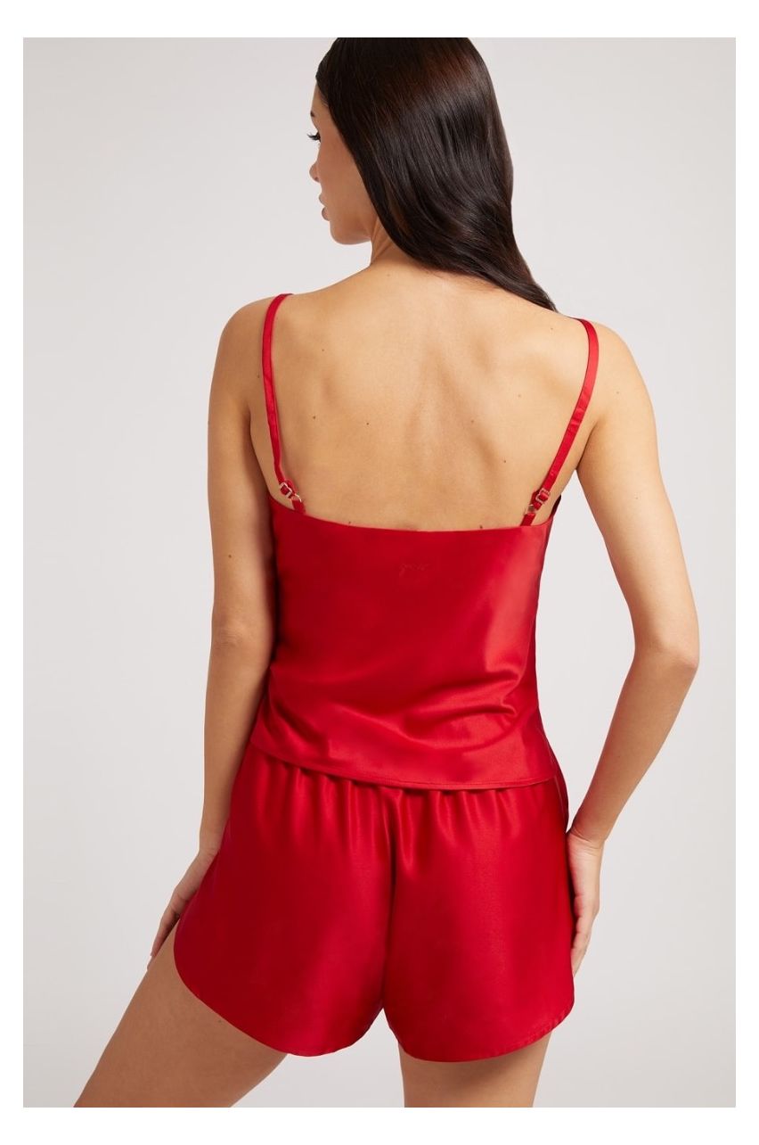 Satin Pyjamas Estelle Red 